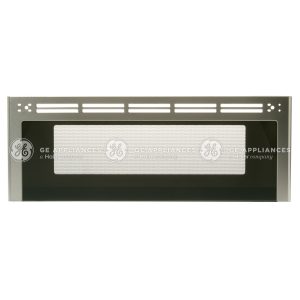 WB56X30623 GE Range Upper Stainless Steel Outer Door Assembly