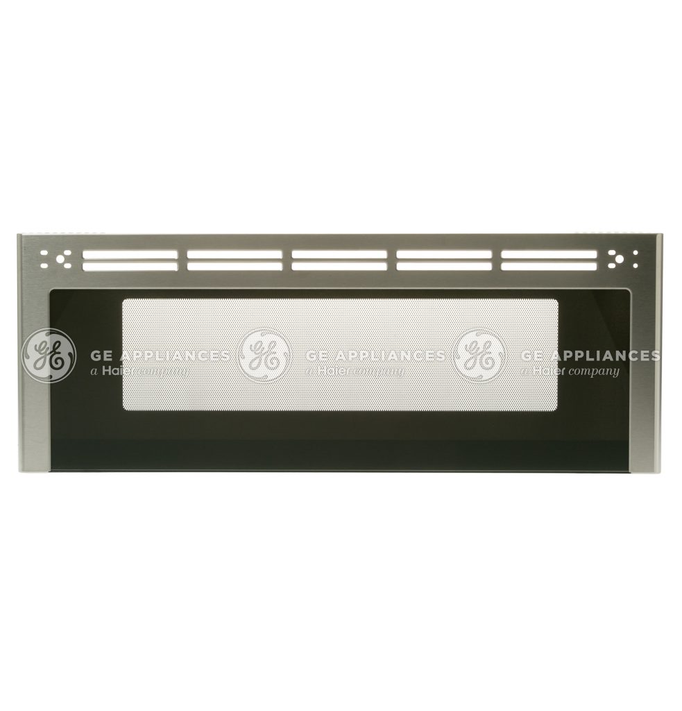 WB56X30623 GE Range Upper Stainless Steel Outer Door Assembly