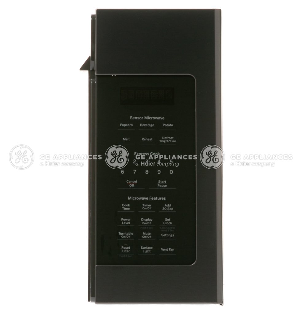 WB56X30640 GE Microwave Black Stainless Control Panel