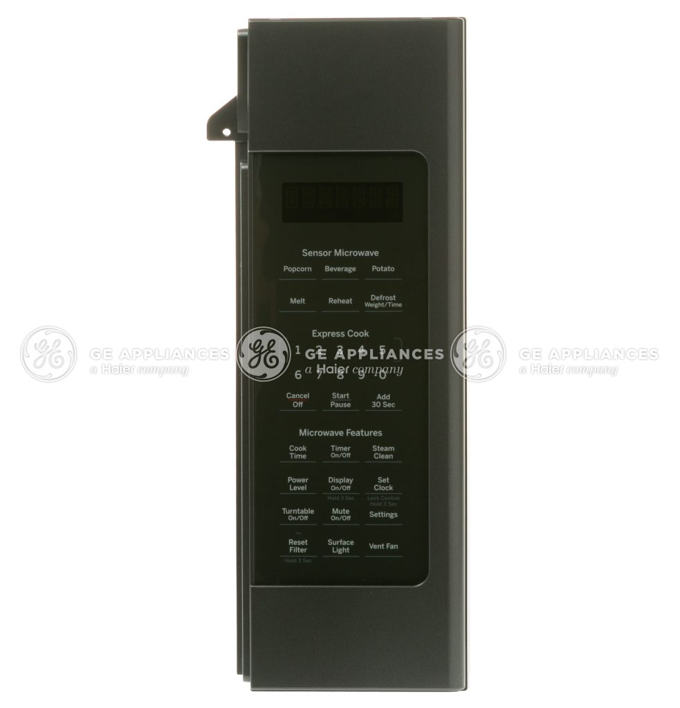WB56X30643 GE Microwave Dark Slate White Control Panel