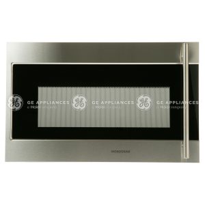 WB56X32813 GE Microwave Stainless Steel Door OEM Replacement, NEW FAST SHIP Fits Many Appliance Models