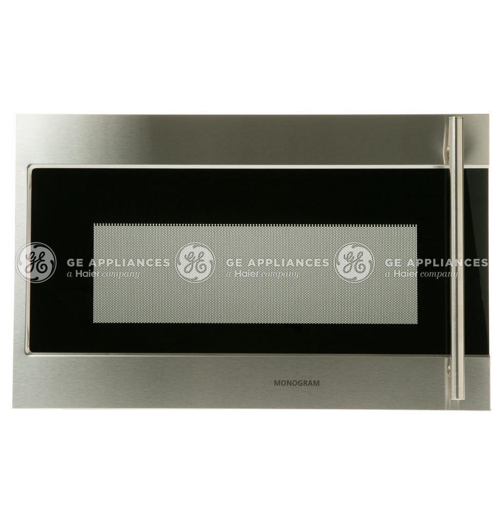 WB56X32813 GE Microwave Stainless Steel Door OEM Replacement, NEW FAST SHIP Fits Many Appliance Models