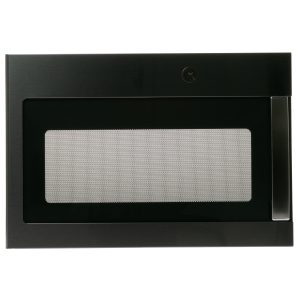 WB56X34802 GE Microwave Black Stainless Door Assembly