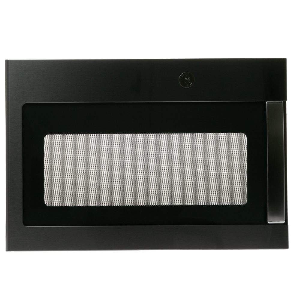 WB56X34802 GE Microwave Black Stainless Door Assembly