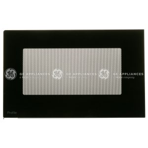 WB56X34983 GE Microwave Door Black Assembly OEM Replacement, NEW FAST SHIP Fits Many Appliance Models