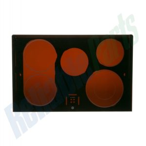 WB62T10533 GE Range Black Glass Maintop Assembly OEM Replacement, NEW FAST SHIP Fits Many Appliance Models