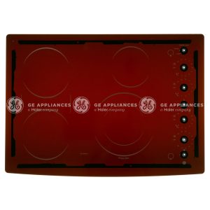 WB62T10570 GE Oven Black Glass Maintop Assembly