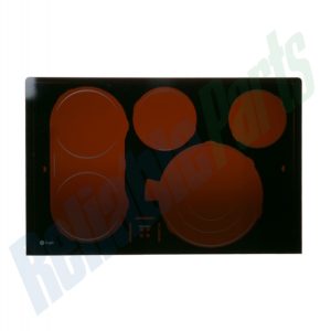 WB62T10694 GE Range Black Glass Maintop Assembly