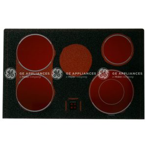 WB62T10728 GE Range Glass Maintop Assembly (White)
