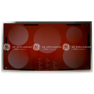 WB62X10057 GE Oven Stainless Steel Trim Glass Maintop OEM Replacement, NEW FAST SHIP Fits Many Appliance Models