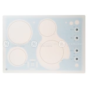 WB62X24101 GE Oven Main Top Glass and Frame OEM Replacement, NEW FAST SHIP Fits Many Appliance Models