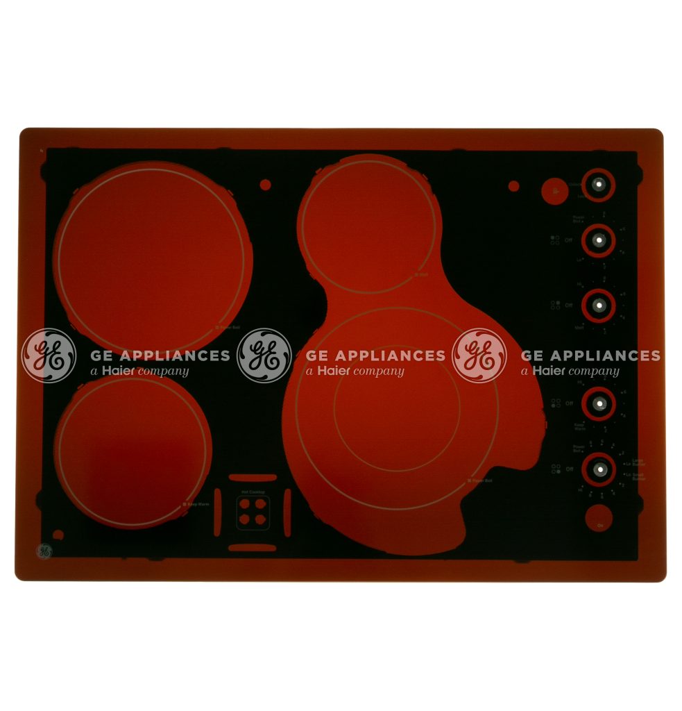 WB62X24112 GE Oven Glass & Frame Maintop