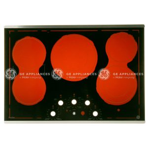 WB62X24135 GE Oven Maintop Glass and Frame