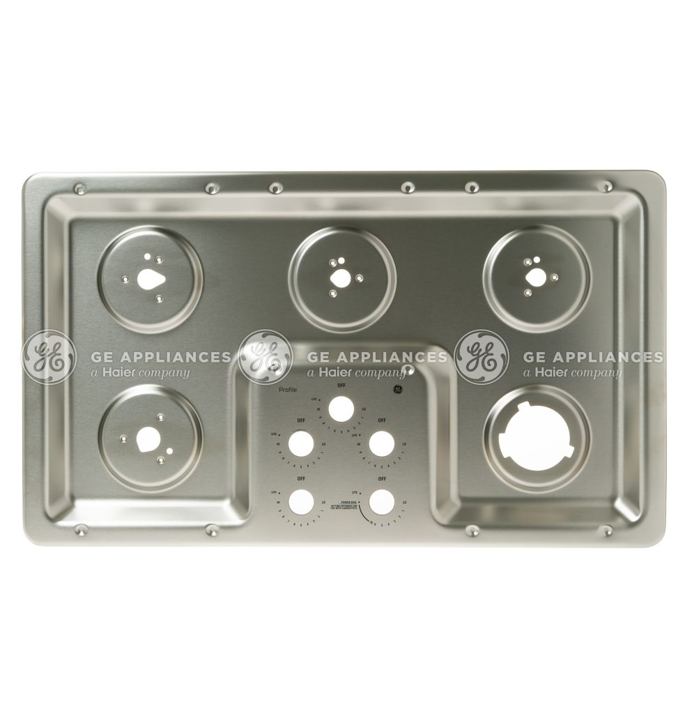 WB62X25918 GE Oven Maintop Graphics Assembly