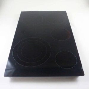 WB62X25968 GE Oven Black Glass Maintop Assembly