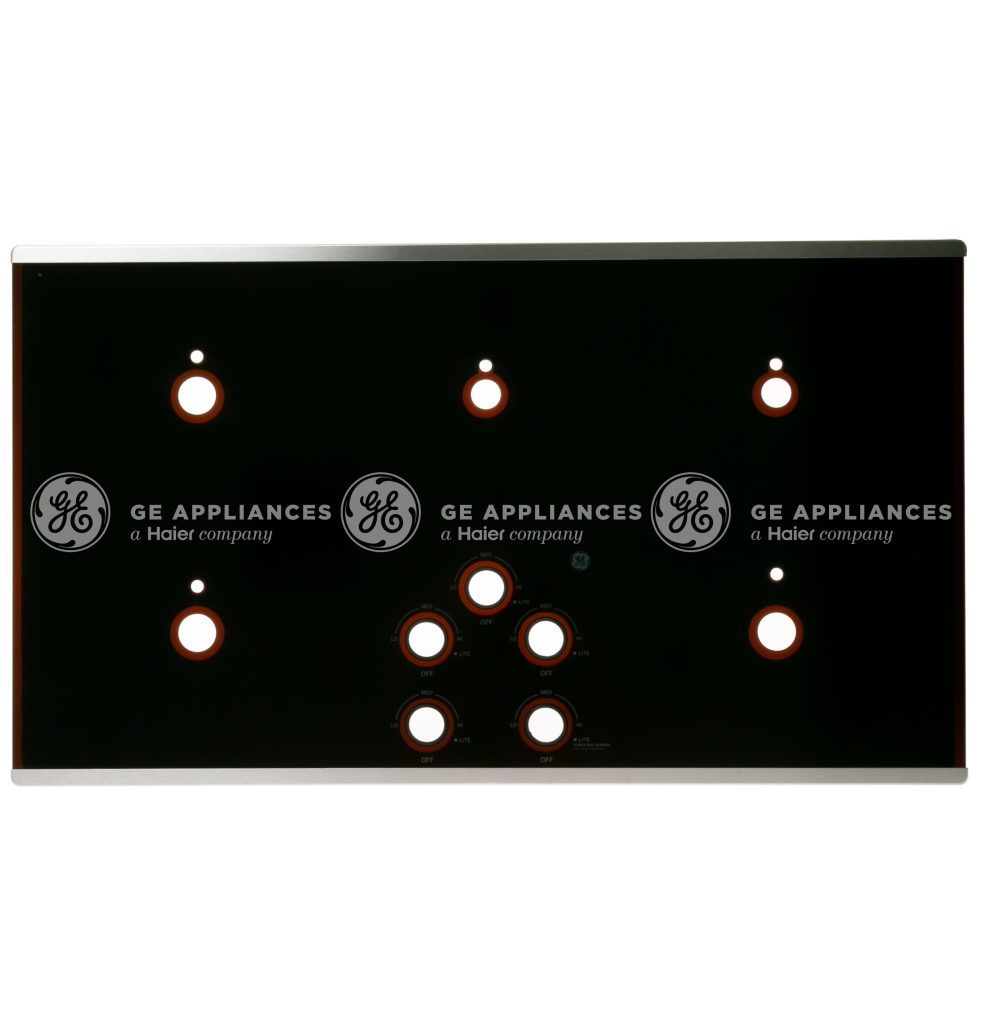 WB62X29346 GE Oven Glass and Trim Assembly Maintop