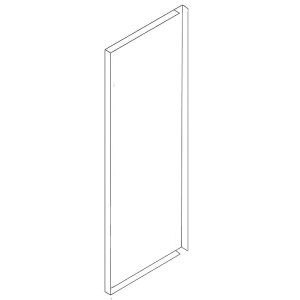 WR78X12747 GE Refrigerator Wrap Assembly SXS Euro
