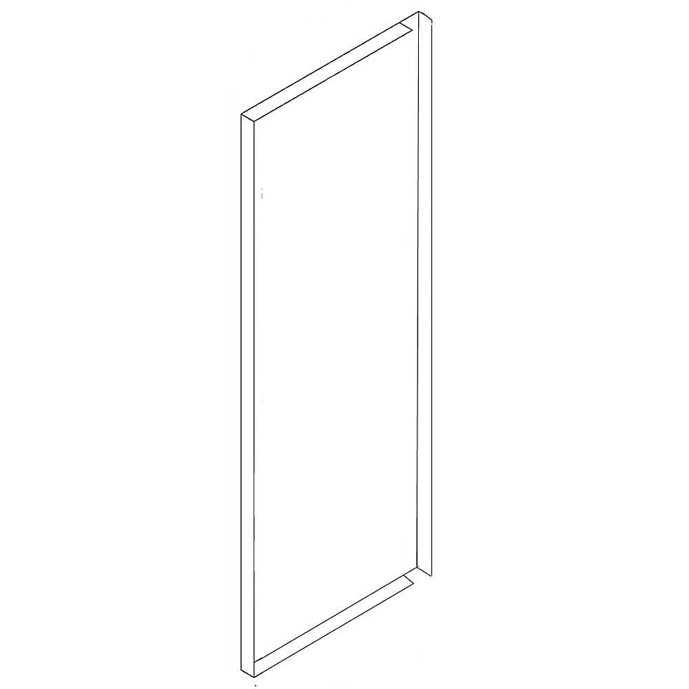 WR78X12747 GE Refrigerator Wrap Assembly SXS Euro