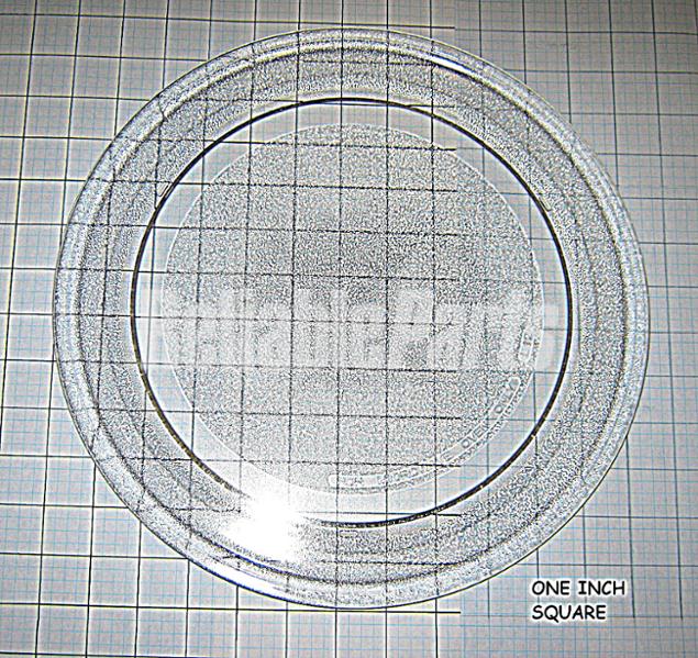 WB49X10139 GE MICROWAVE GLASS TRAY OEM - Image 4