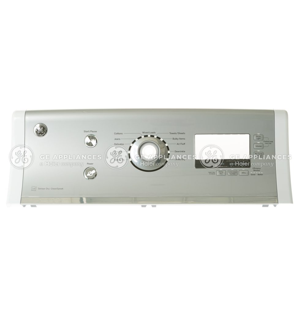 WE20X22959 GE Dryer IML Panel and Backsplash