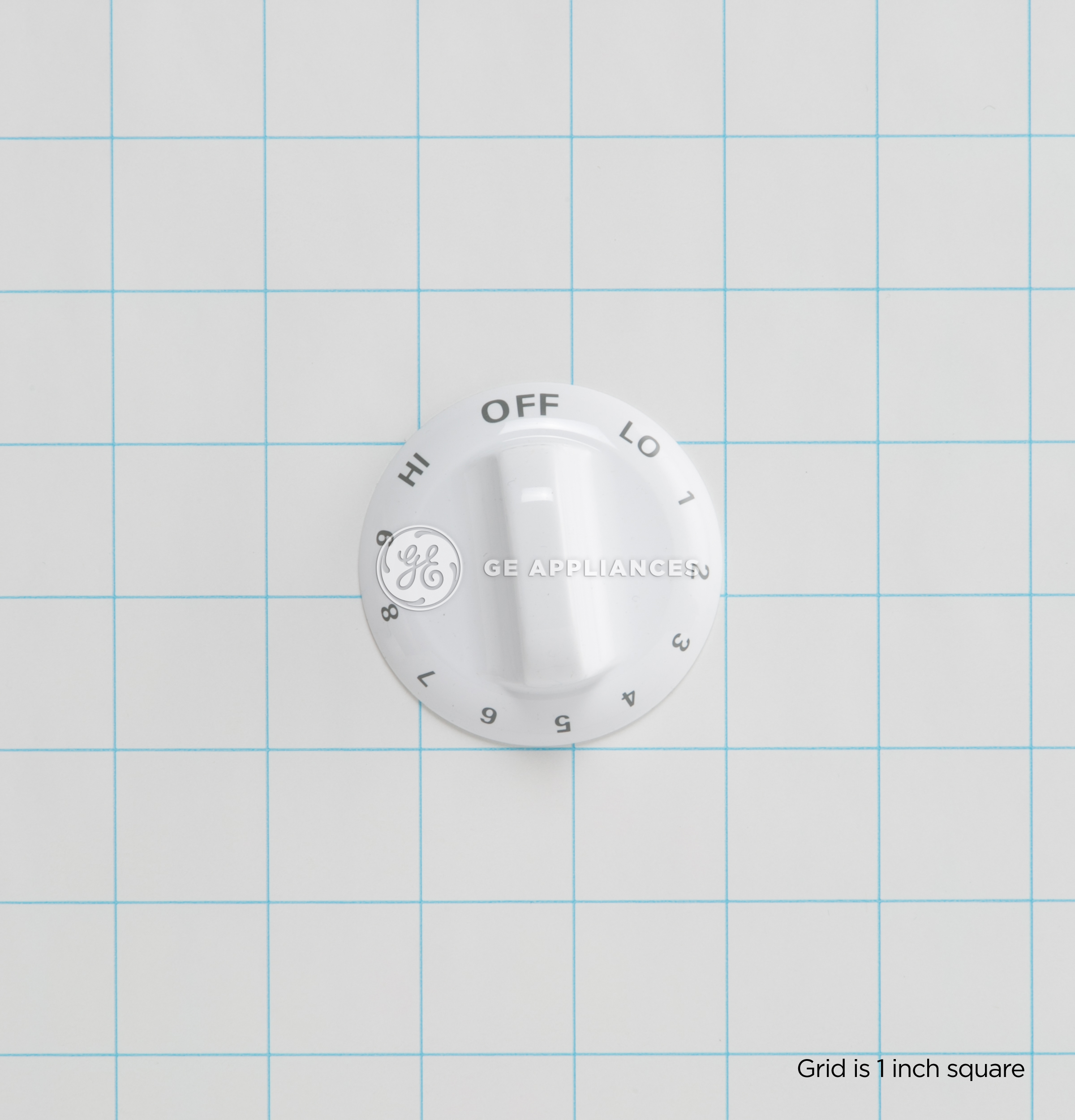 WB03T10011 GE INF KNOB (WH OEM - Image 3