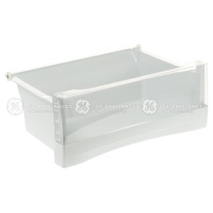 WR32X26346 GE Refrigerator Vegetable Pan Assembly