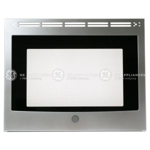 WB56X30633 GE Range Outer Door Panel Assembly White