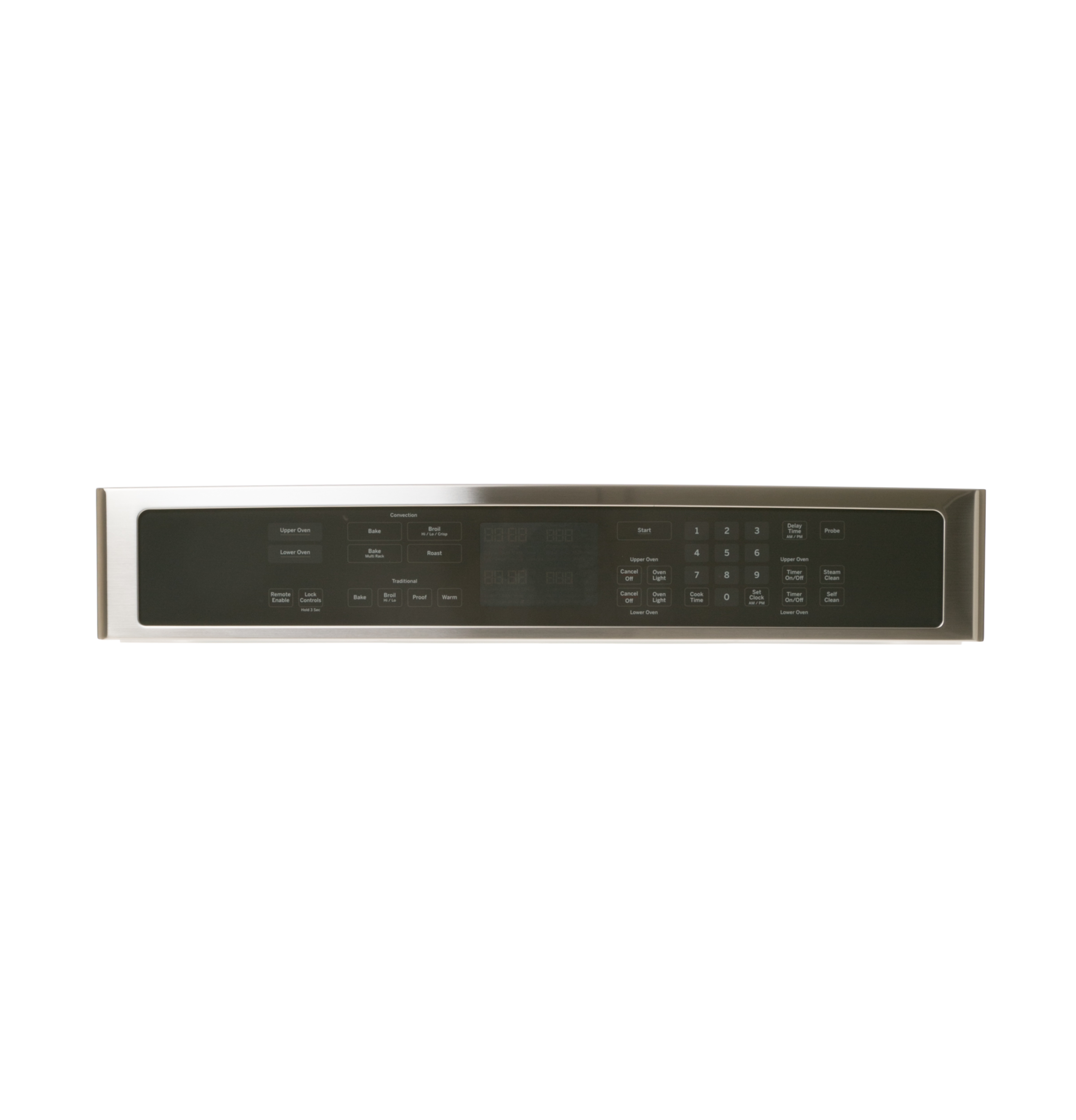 WB27T11484 GE Oven Control Panel Glass Assembly - Image 2
