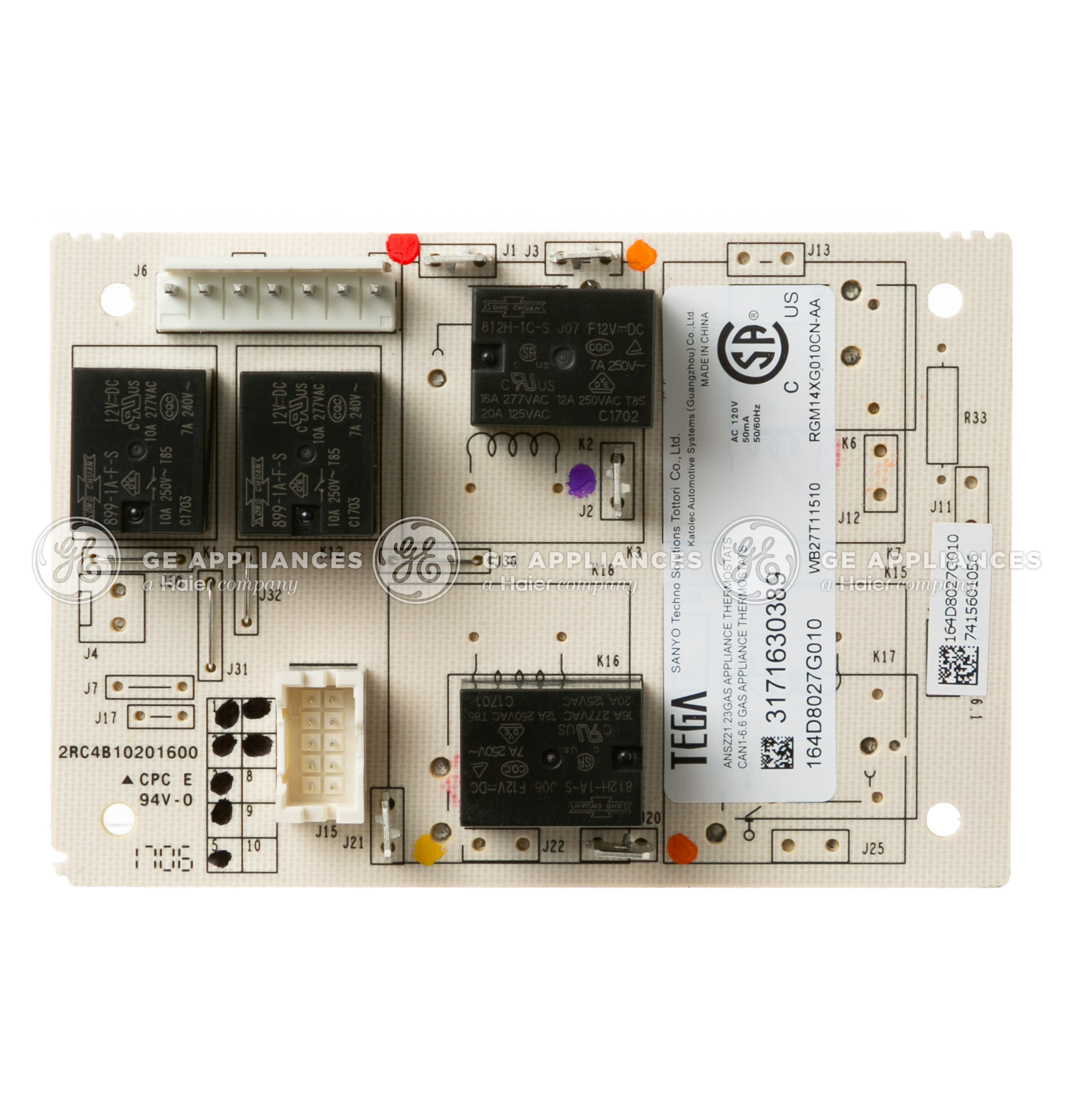 RELIABLE WB27X20788 Board Daughter OEM Fast Ship USA Stock Tested Perfect Fit - Image 2