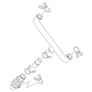 DC97-15314B Samsung Hose Air Assembly