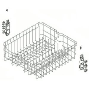 WD28X26105 GE Dishwasher Complete Service Rack