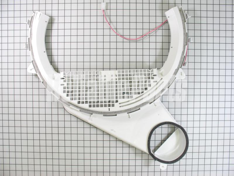 1 of WE14M119 GE Trap Duct Complete Assembly OEM Replacement, NEW FAST SHIP Fits Many Appliance Models - Image 5