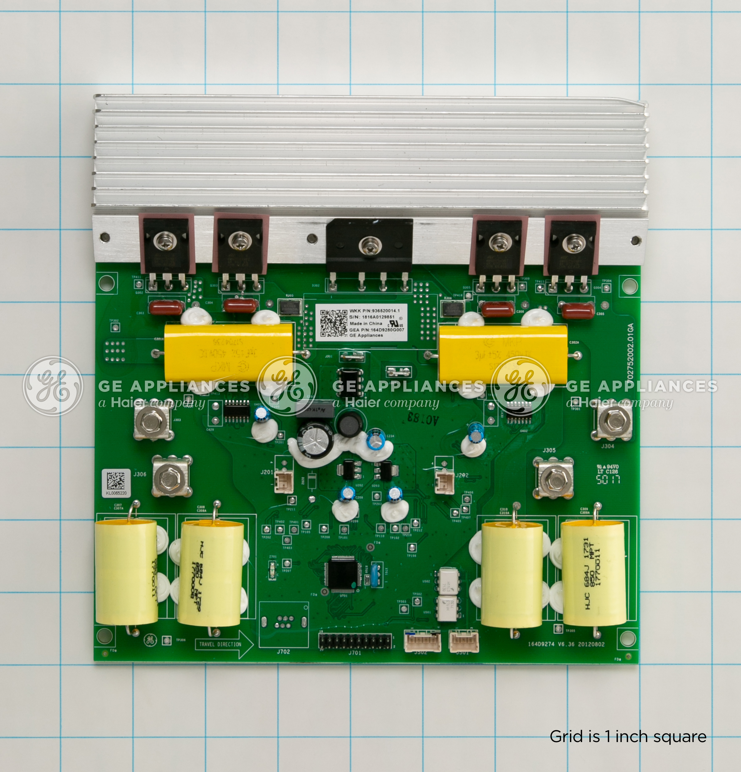 WB27X27182 GE Oven Generator Board Assembly - Image 3