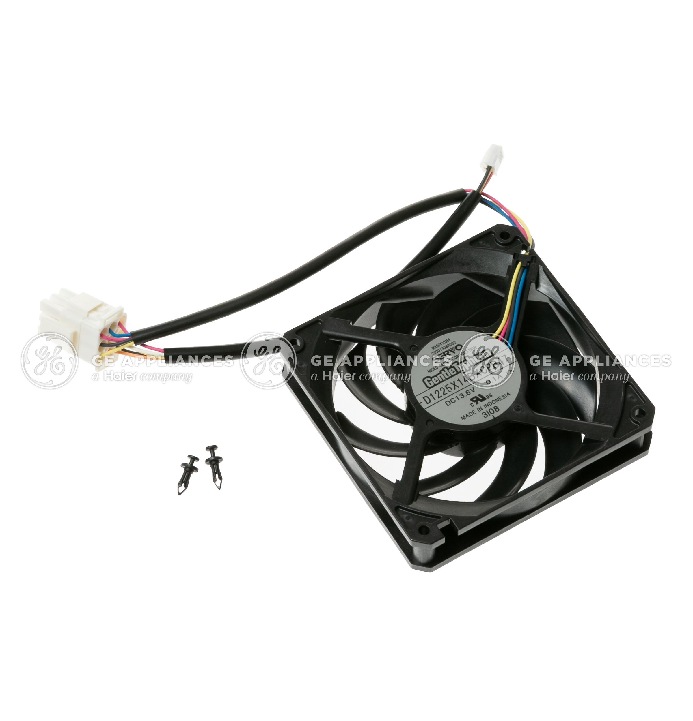 WR60X10359 GE Refrigerator 9-Blade Condenser Fan Kit