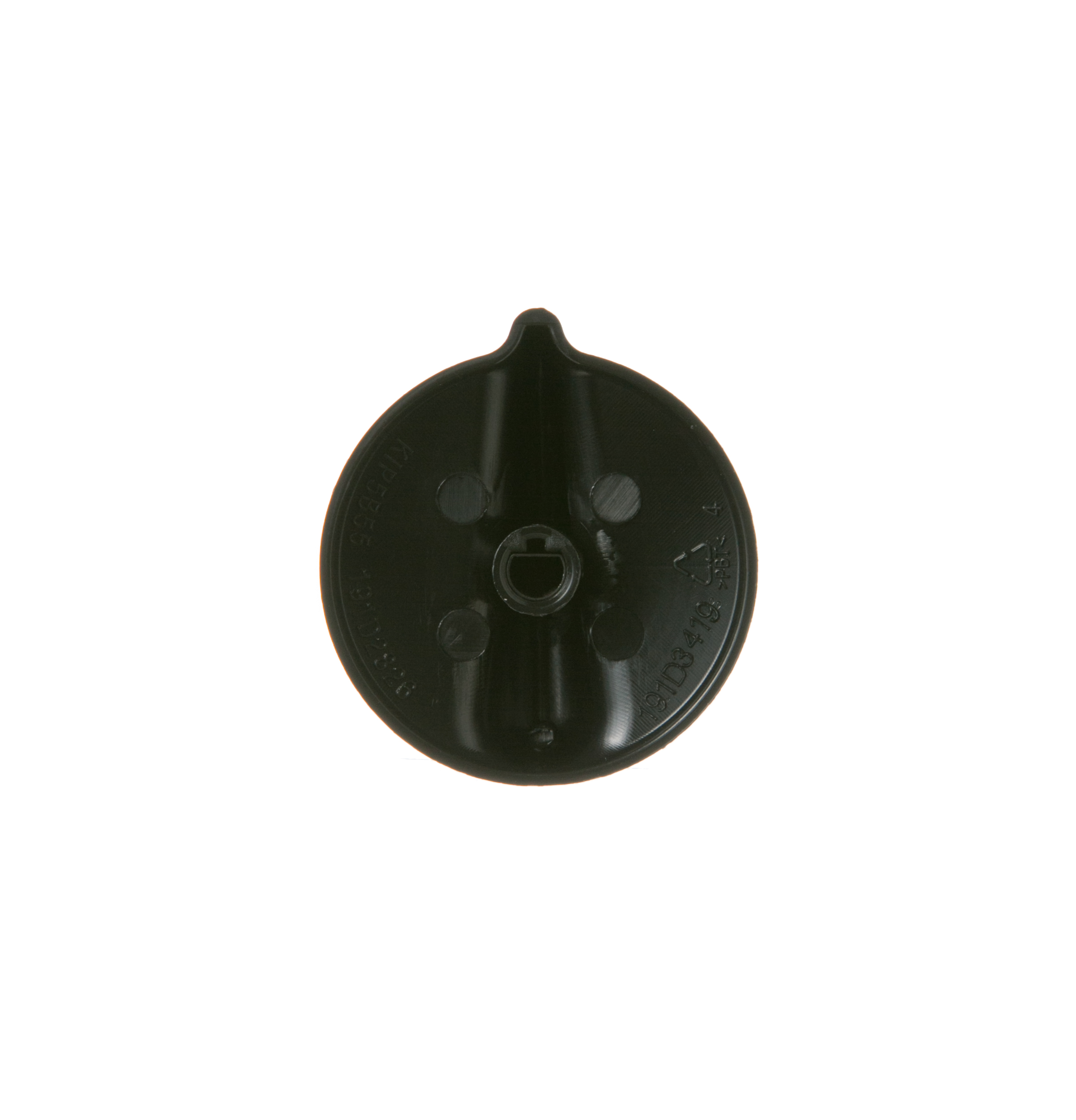 WB03T10171 GE RANGE CONTROL KNOB BLACK OEM - Image 2