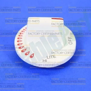 1 of WP74002115 Whirlpool Burner Knob OEM Replacement, NEW FAST SHIP Fits Many Appliance Models