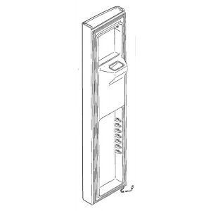WR78X12665 GE Refrigerator Door Foam Assembly