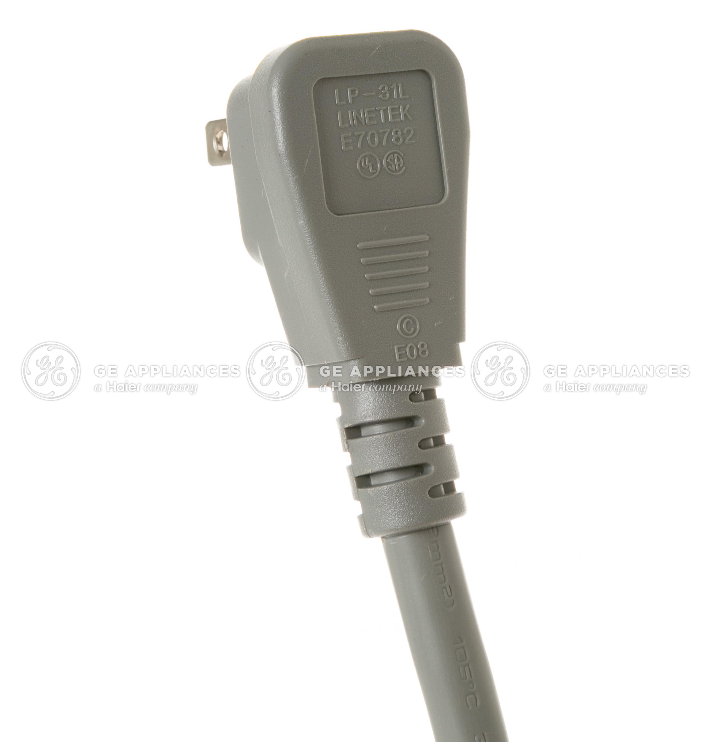 WB18X27084 GE Microwave Power Cord Assembly - Image 2