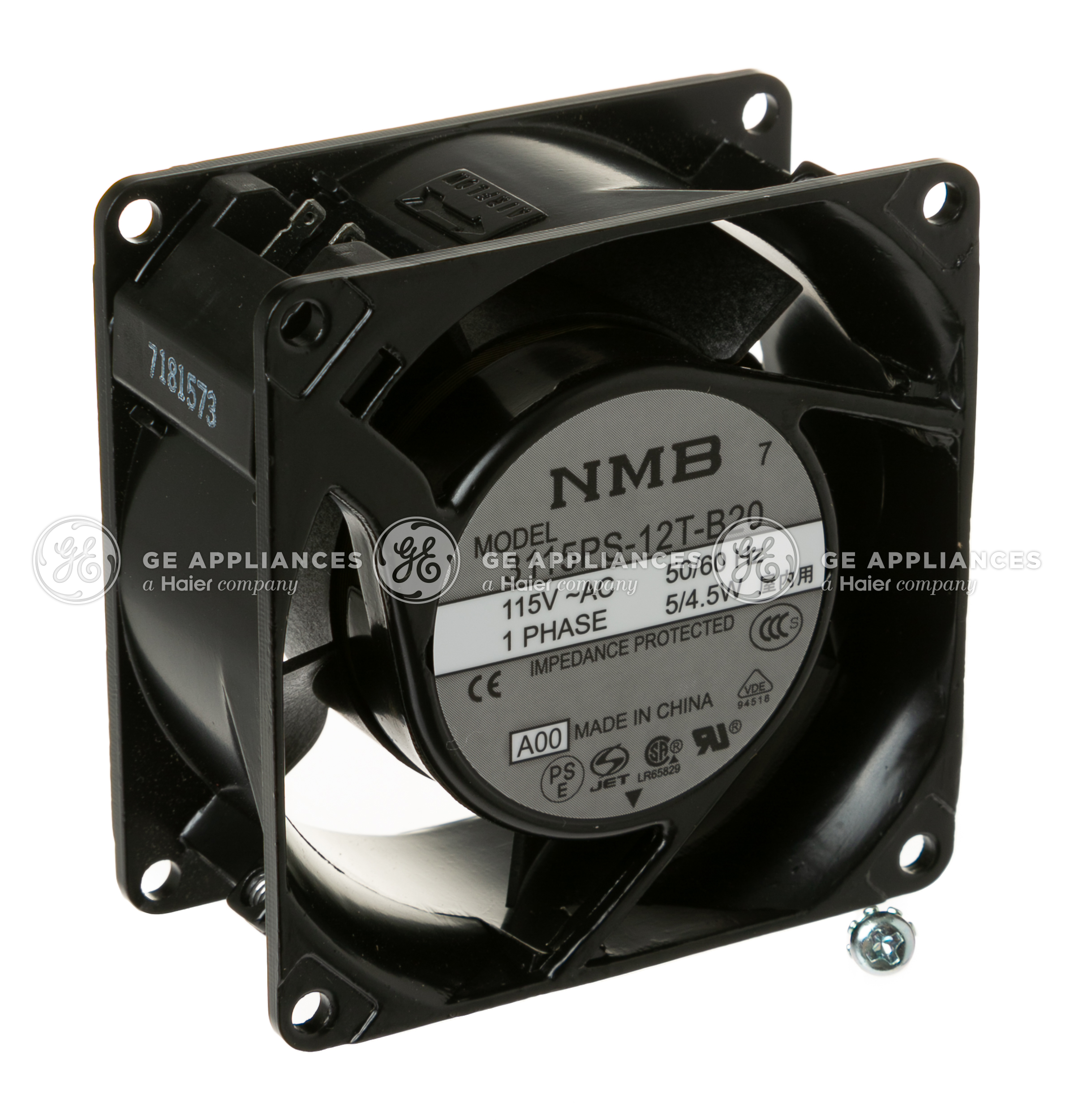 WR60X26032 GE Refrigerator Drain Pan Fan Kit