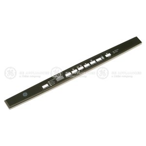 WD34X24506 GE Dishwasher Console Graphics Cover Assembly