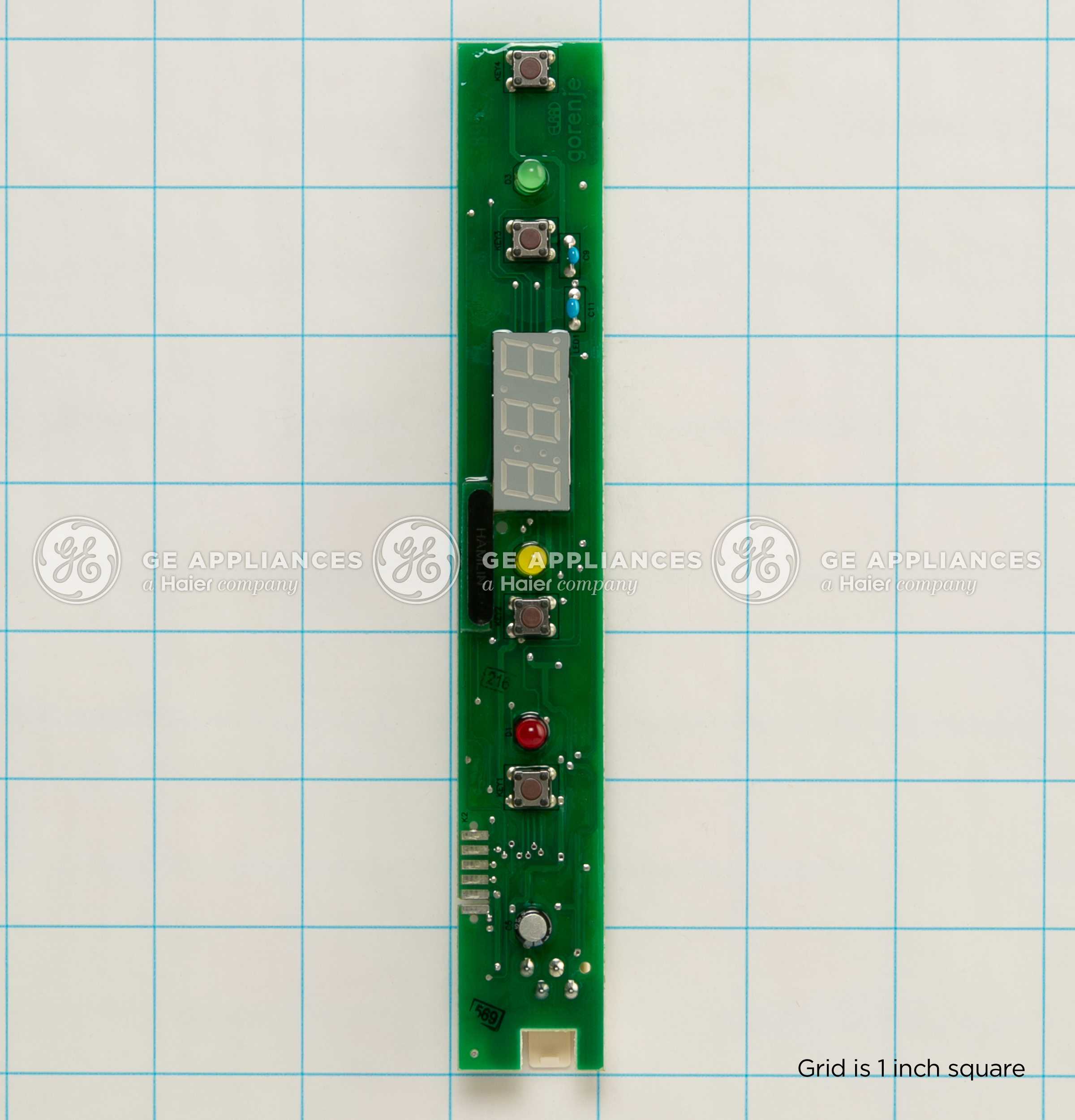 WR55X10408 GE Refrigerator Control Board - Image 3