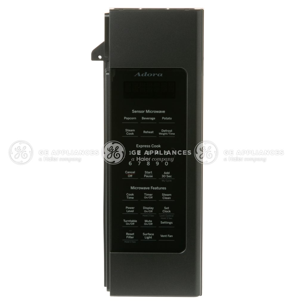 WB56X30642 GE Microwave Dark Slate Control Panel White