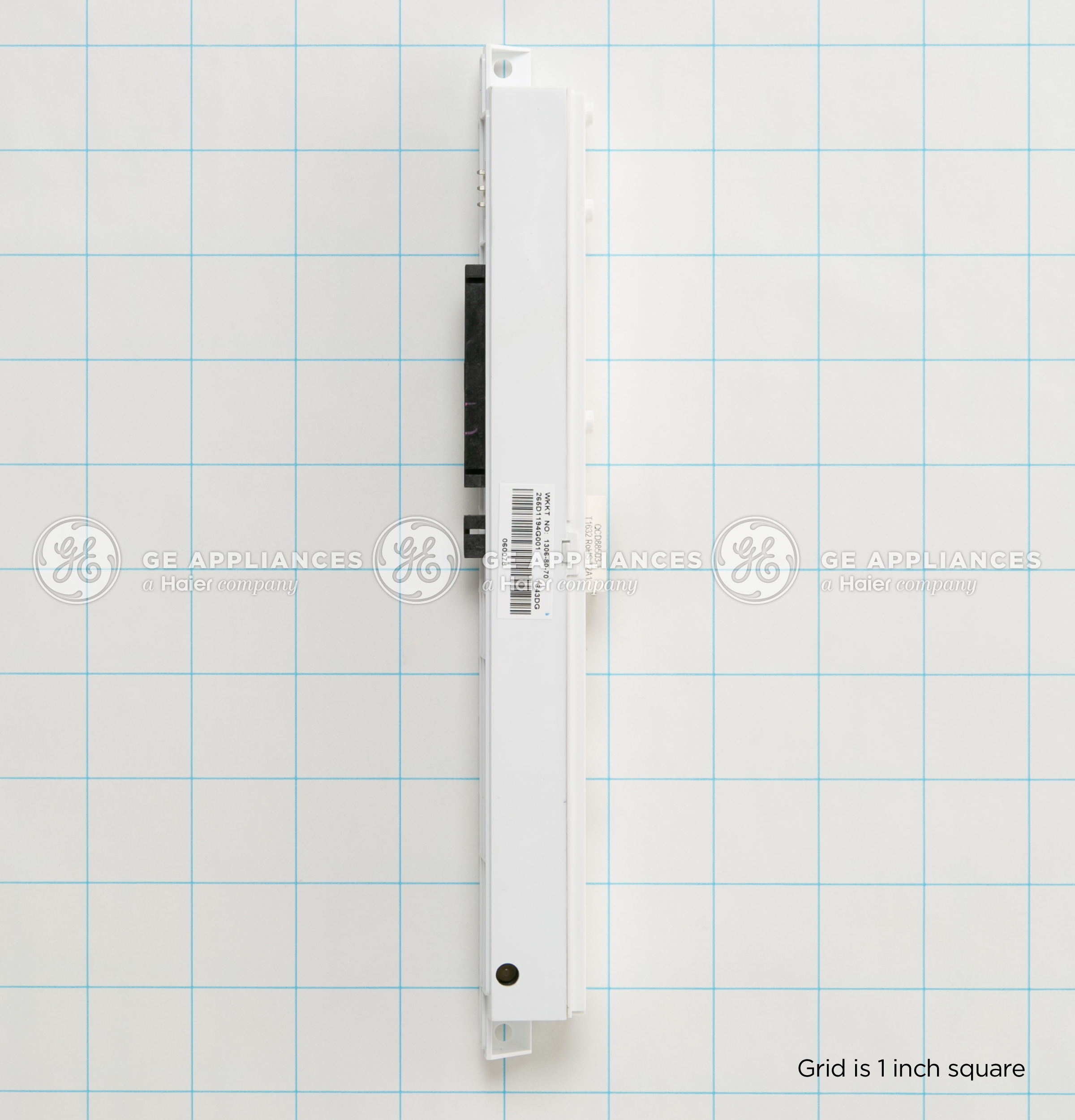 WD31X10132 GE Dishwasher Tactile Housing Assembly - Image 3