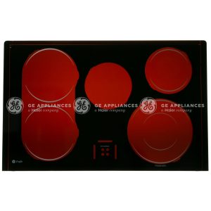 WB62T10773 GE Range Glass Maintop Assembly (Black)
