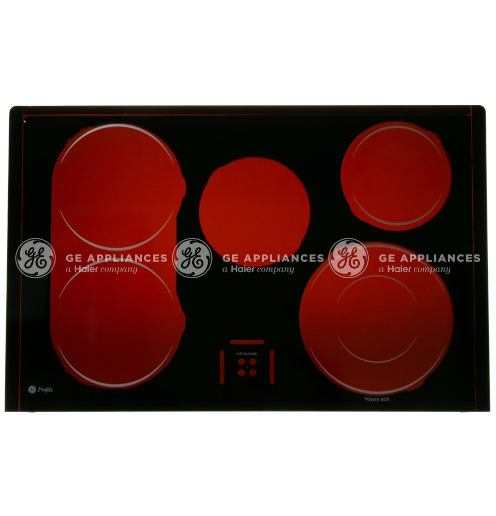 WB62T10773 GE Range Glass Maintop Assembly (Black)