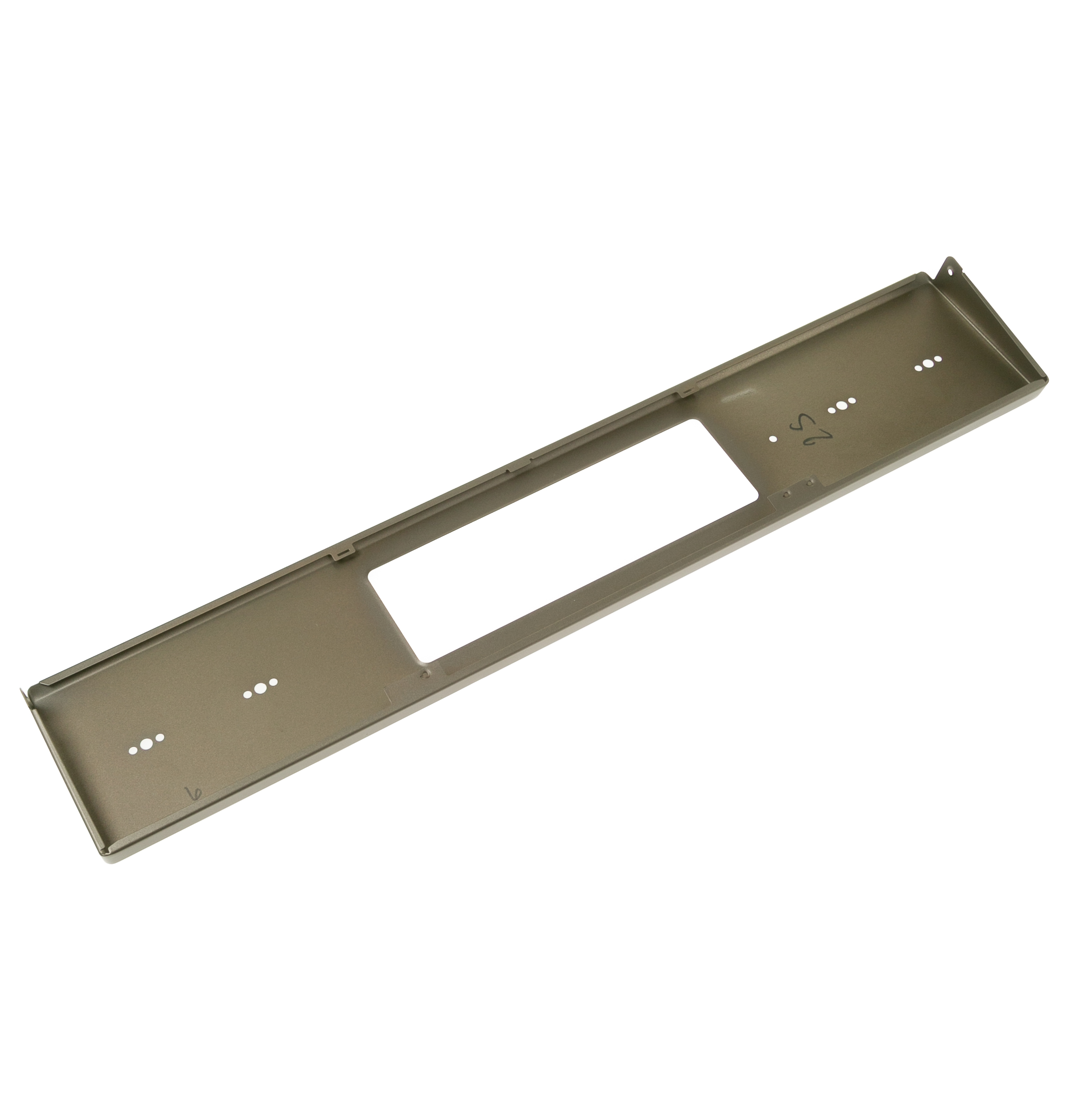 WB07X30059 GE Range Control Panel Overlay Assembly - Image 2