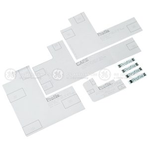 WR02X27469 GE Refrigerator Cafe Logo and Template
