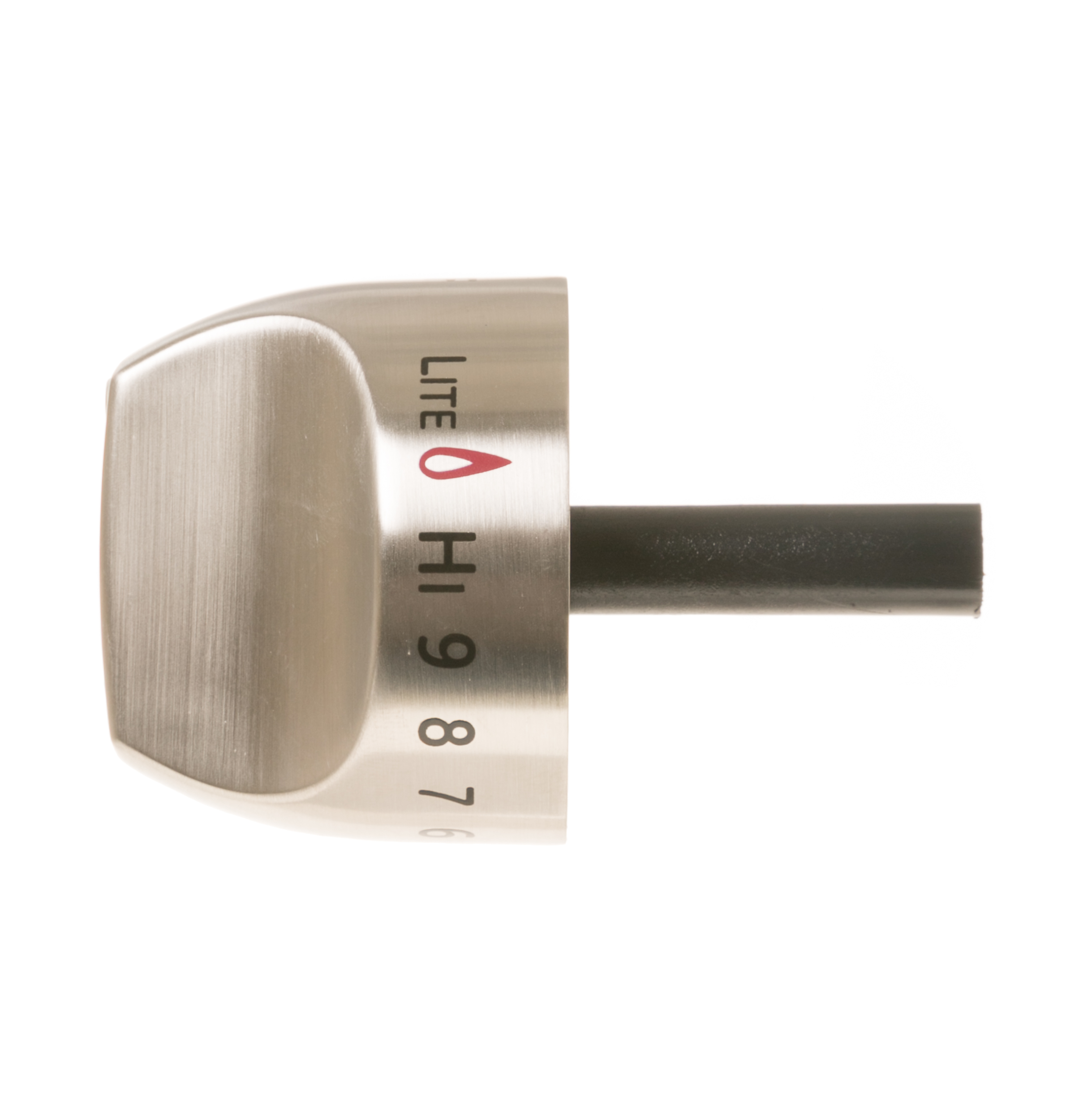 WB03X23083 GE RANGE KNOB STAINLESS STEEL OEM - Image 3