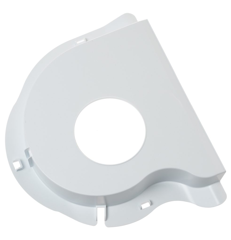 WR14X27195 GE Refrigerator Evaporator Fan Shroud
