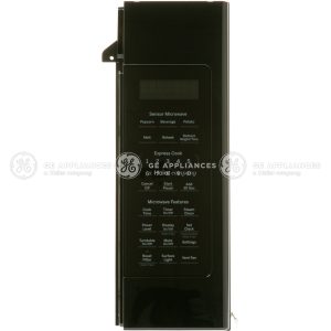 WB56X30170 GE Microwave White Control Panel Black